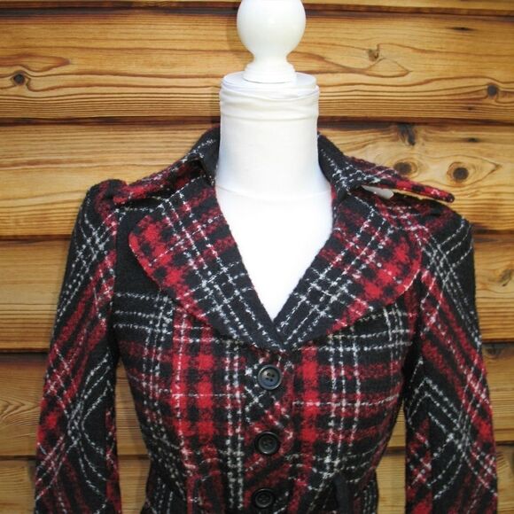 NWT Boston Proper Black Plaid  Jacket - Picture 3 of 8